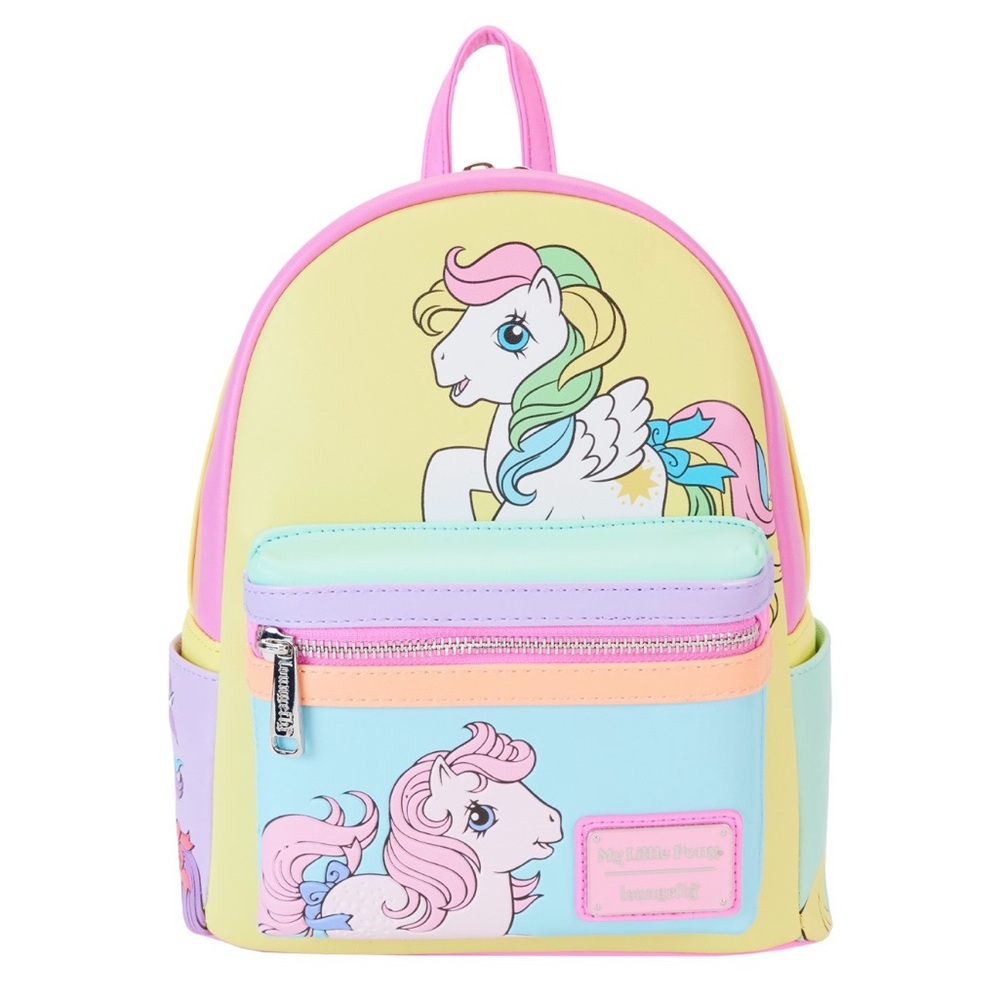 Loungefly My Little Pony Color Block Mini Backpack